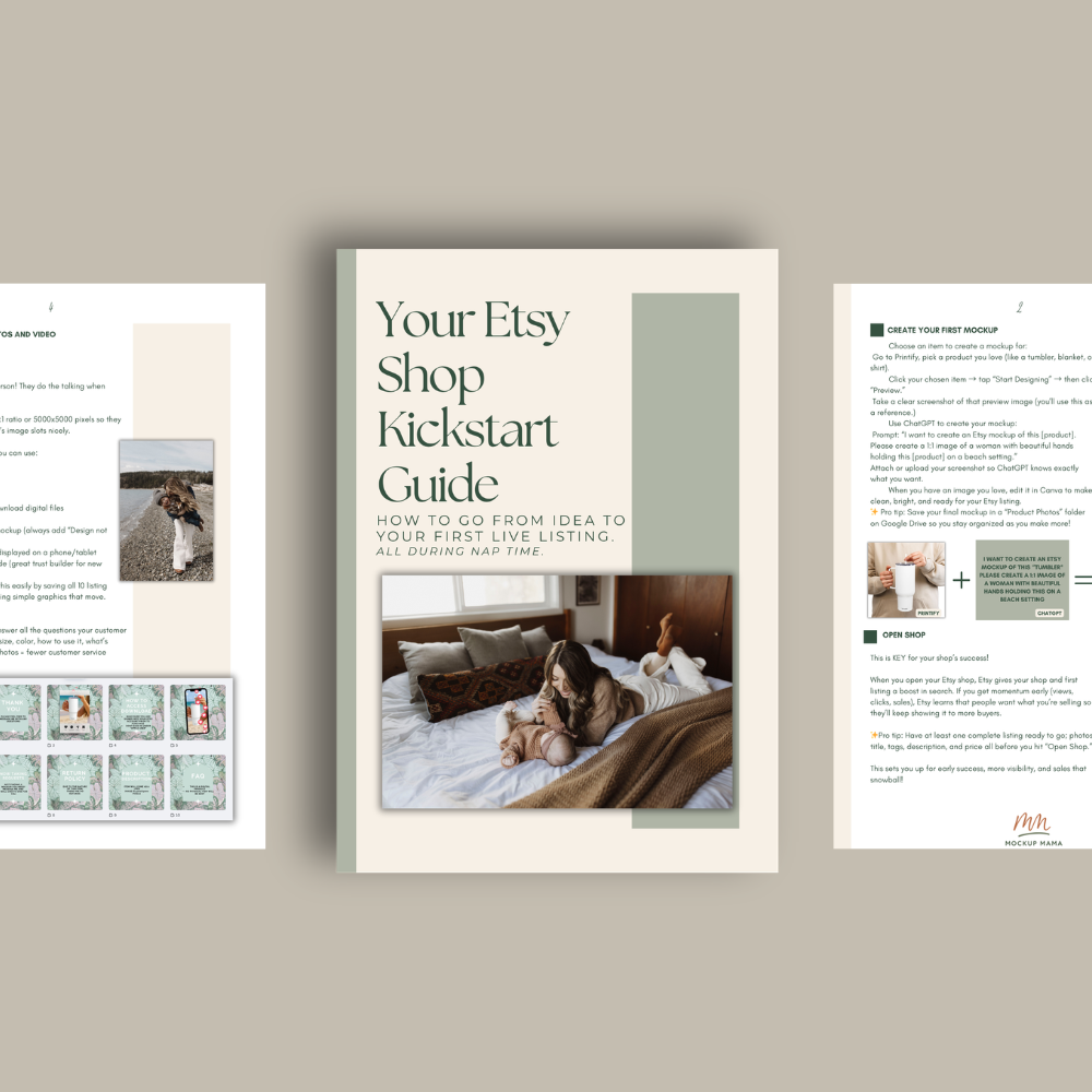 Etsy Kickstart Guide